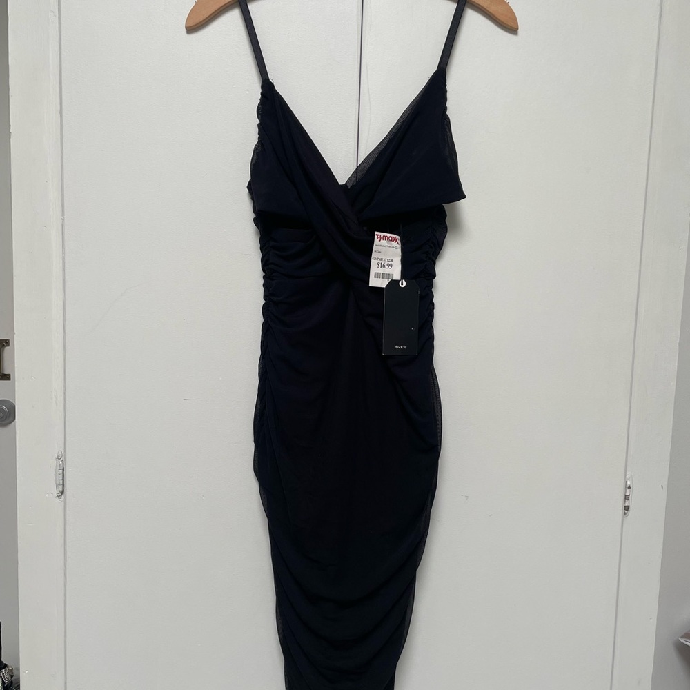 T.J.Maxx Black Midi Dress